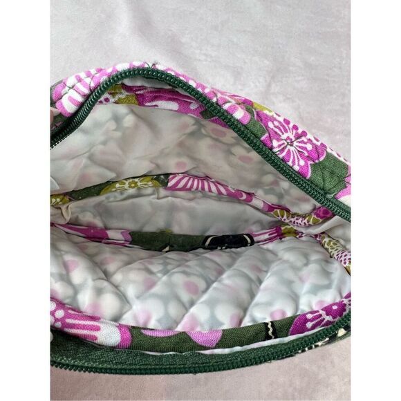 Vera Bradley Olivia Pink Retired Print Makeup Bag - Picture 4 of 5